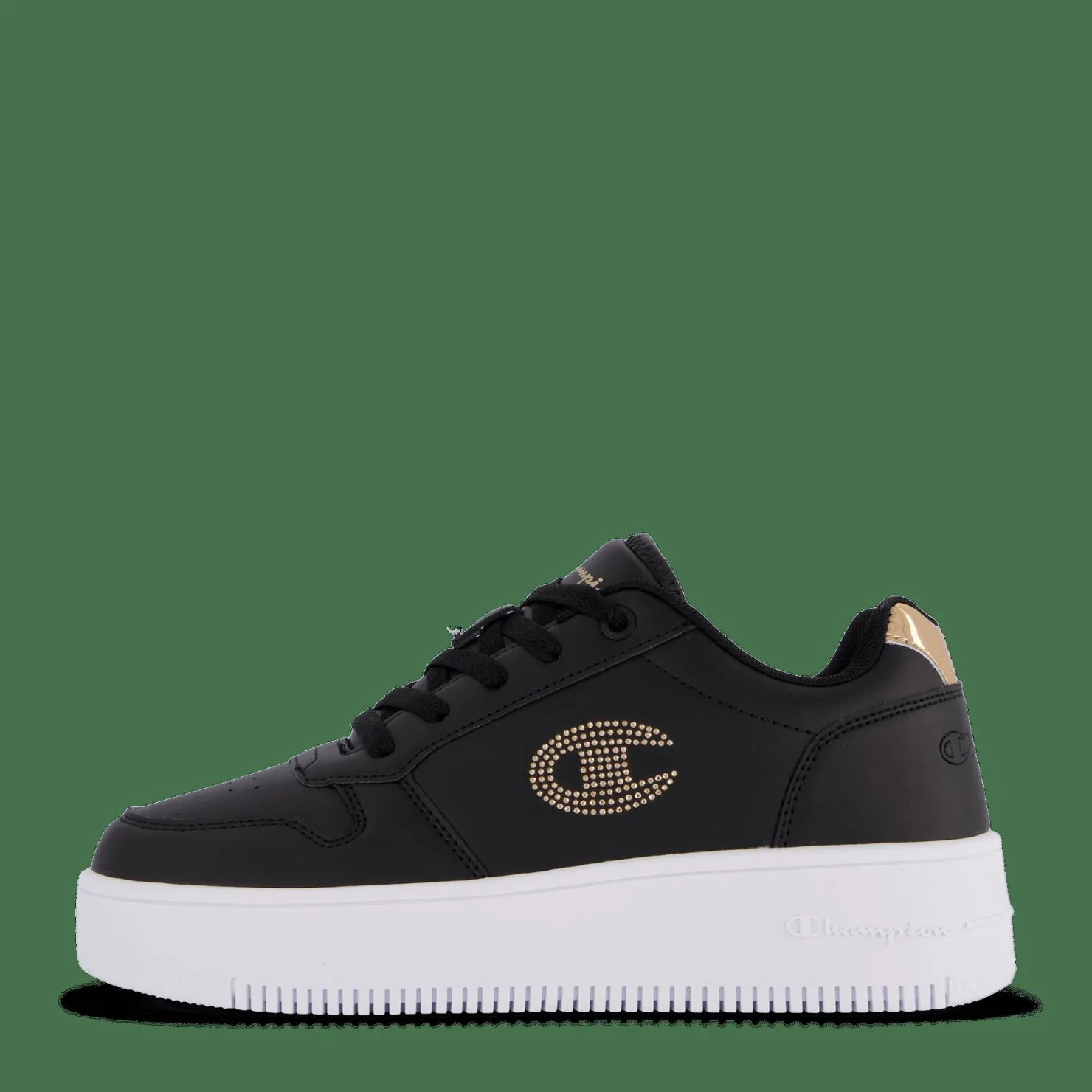 Champion Low Cut Shoe Rebound Plat Meta Black Beauty Svart Best