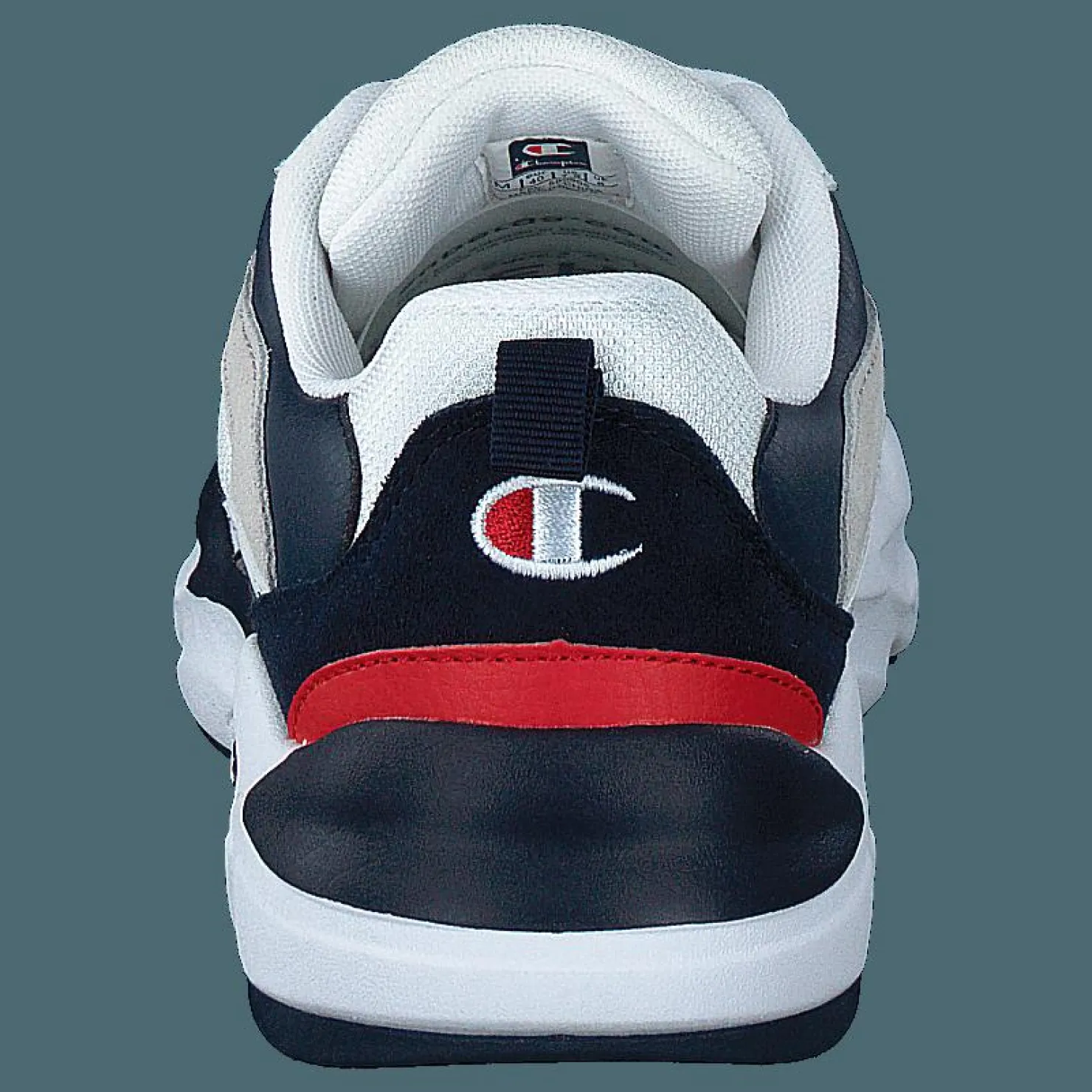 Champion Low Cut Shoe Tampa White Blå och Vit Clearance