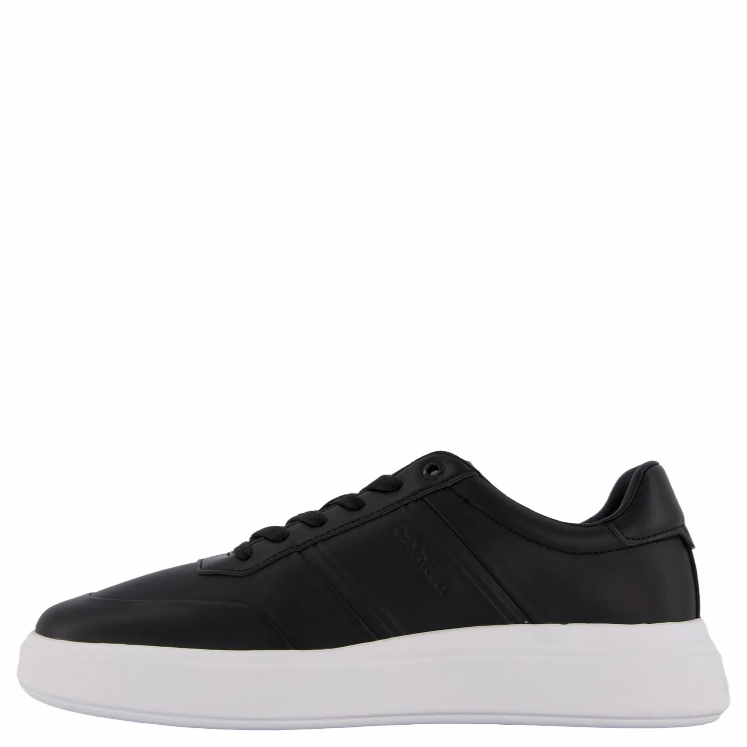 Calvin Klein Low Top Lace Up Hf Ck Black Svart Best