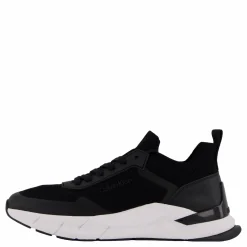 Calvin Klein Low Top Lace Up Mix Ck Black Svart Sale