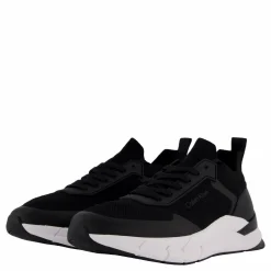 Calvin Klein Low Top Lace Up Mix Ck Black Svart Sale