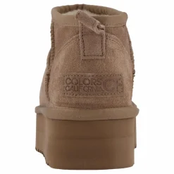 Colors of California Lowboot Plateau Taupe Brun Outlet