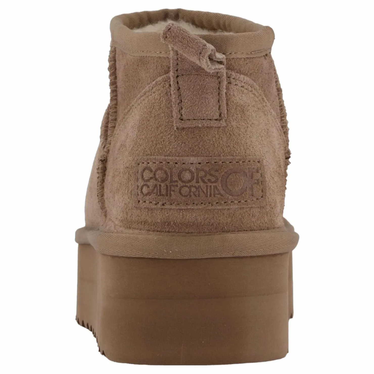 Colors of California Lowboot Plateau Taupe Brun Outlet