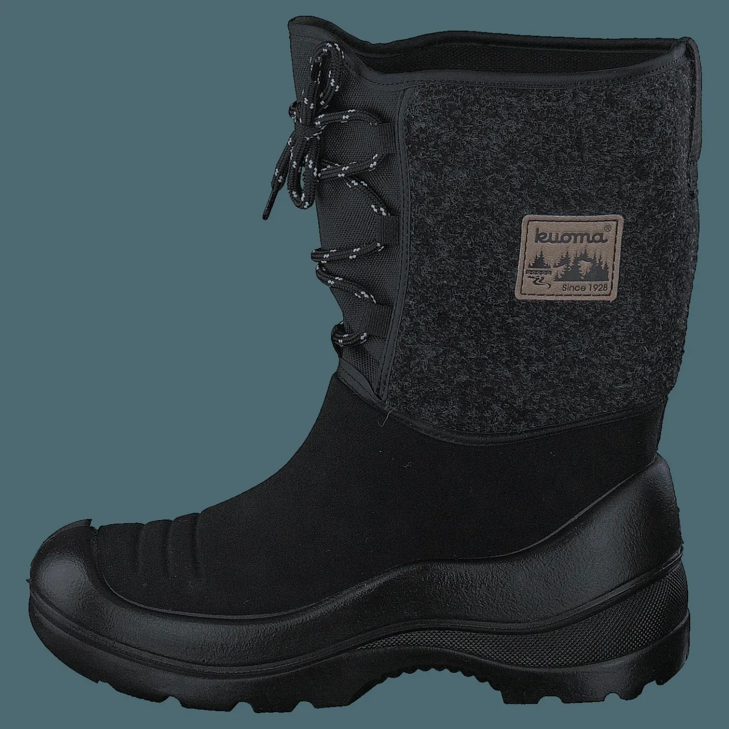 Kuoma Lumitarina Felt Black Svart Discount