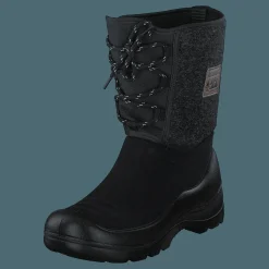 Kuoma Lumitarina Felt Black Svart Discount