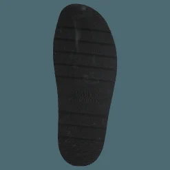 Clarks Originals Lunan Slide Black Leather Svart New