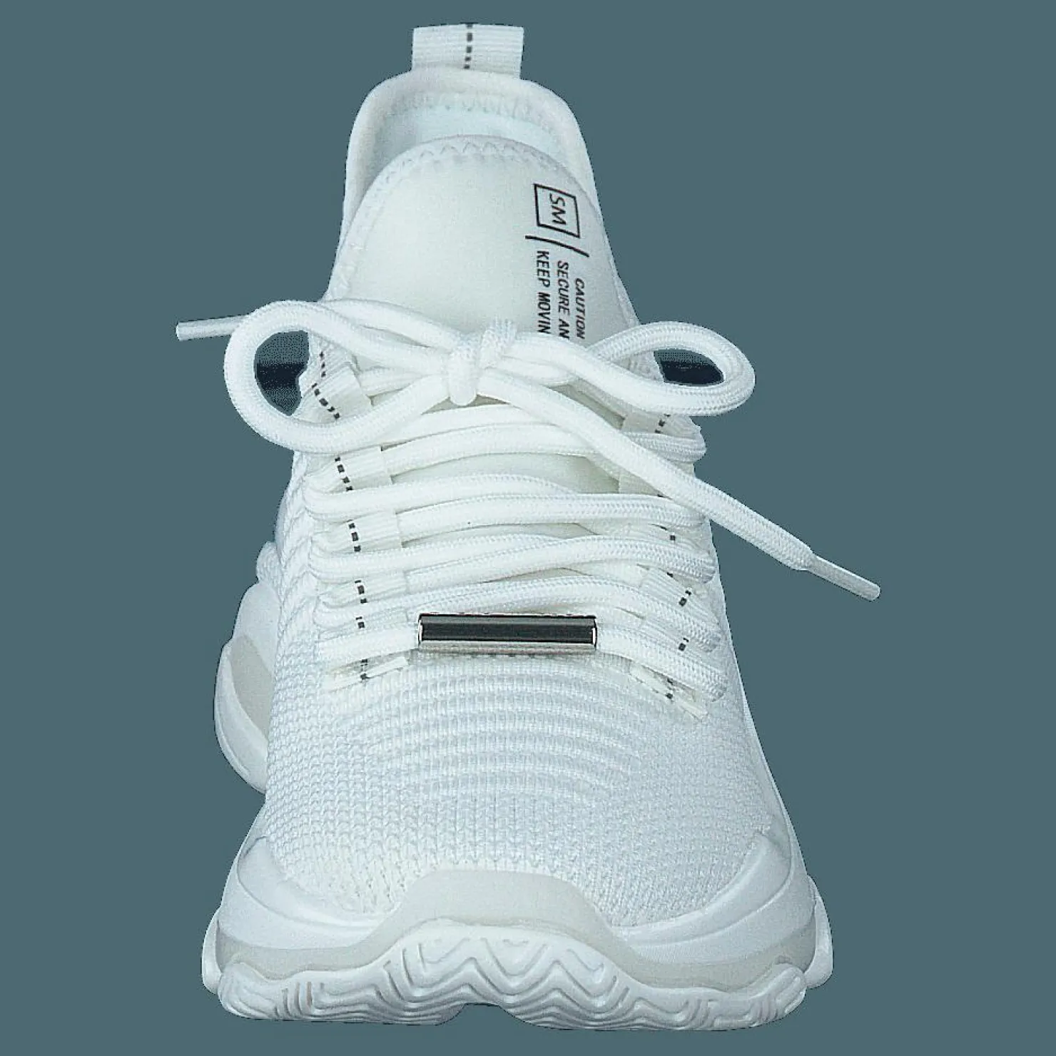 Steve Madden Mac White/white Vit Hot