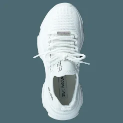 Steve Madden Mac White/white Vit Hot