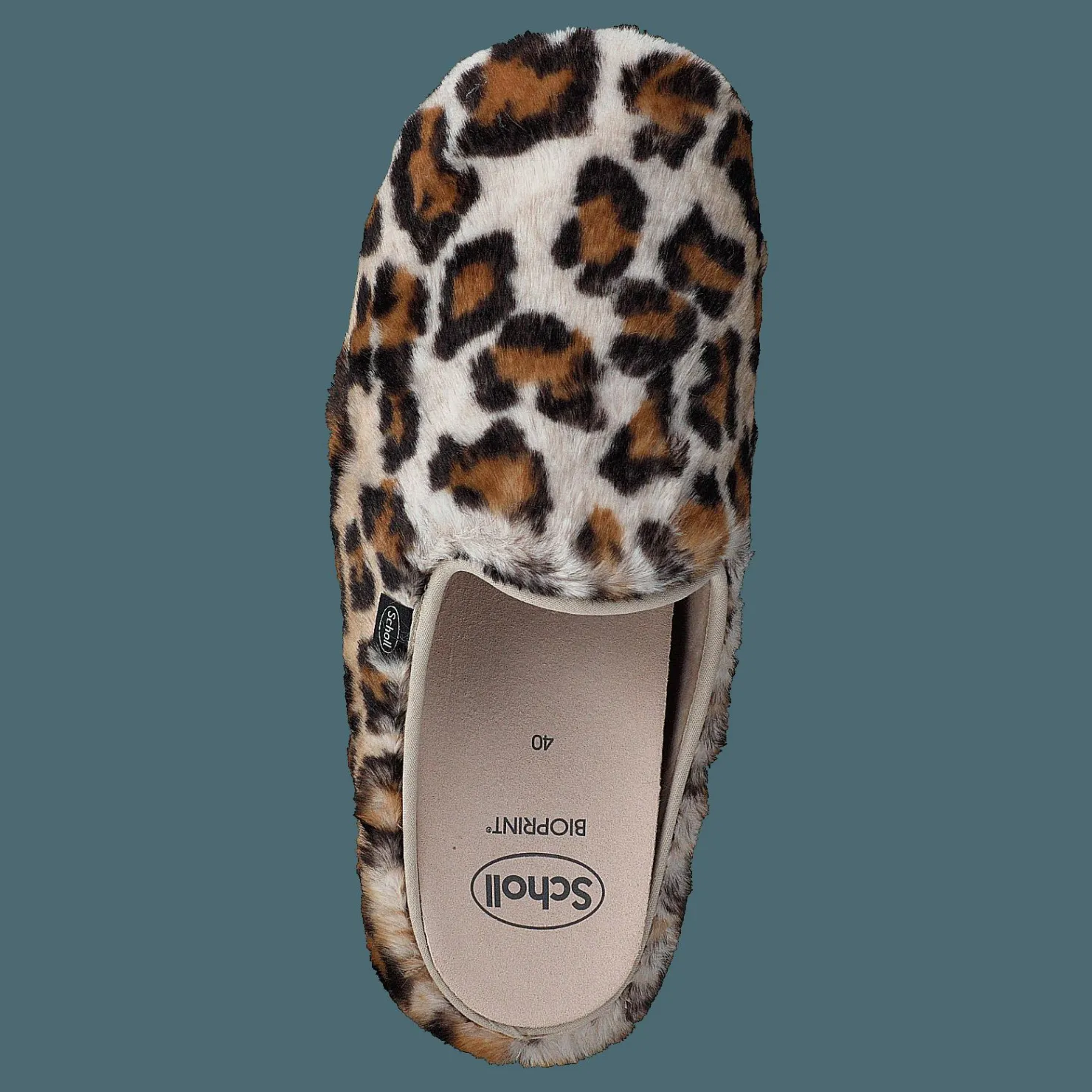 Scholl Maddy Leopard Beige och Brun Clearance