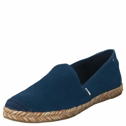 Toms Majolica Blue Suede Wm Pismo E Blue Blå Best