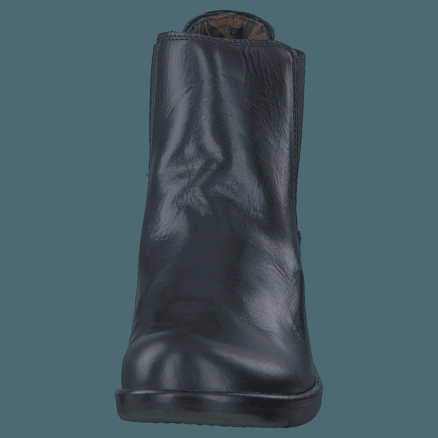 Fly London Make Black Svart Clearance