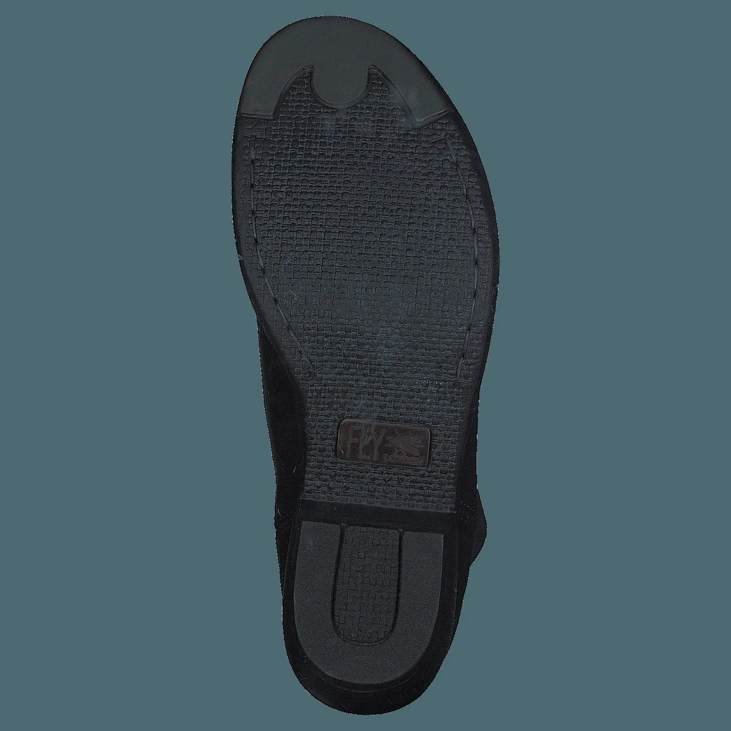 Fly London Make Black Svart Clearance