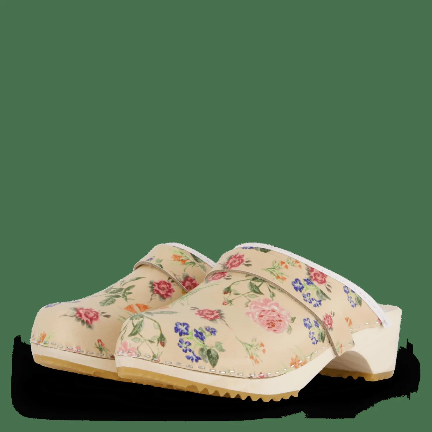 Mohedatoffeln Malin Flower Beige Outlet