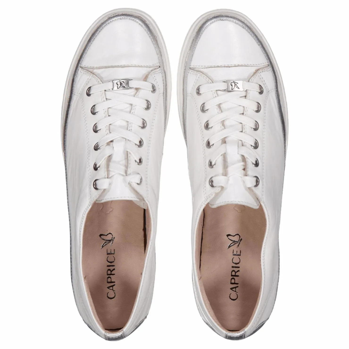 Caprice Manou White Nappa Co Vit Outlet