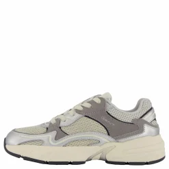 Gant Mardii Sneaker Silver Gray Vit och Grå Discount