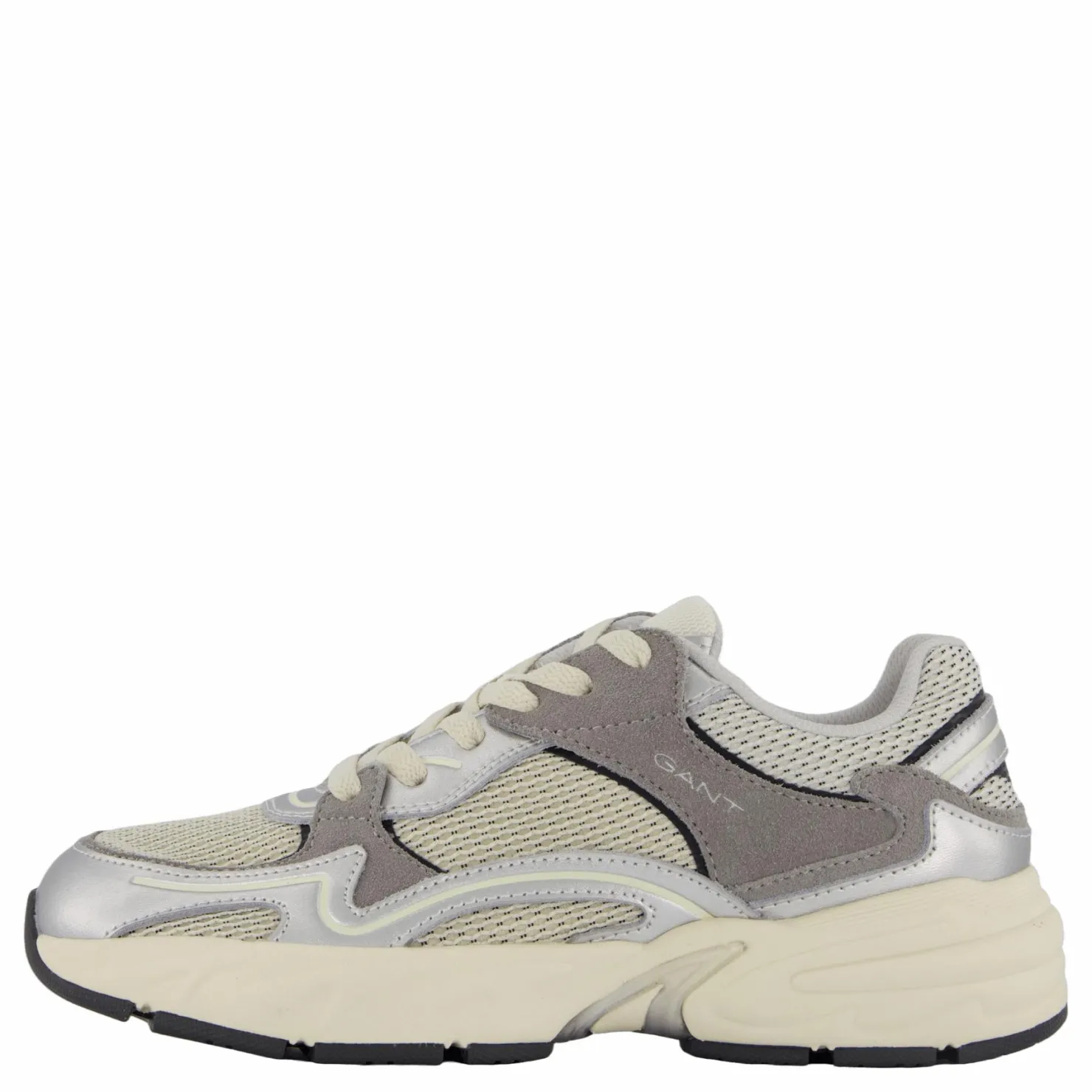 Gant Mardii Sneaker Silver Gray Vit och Grå Discount