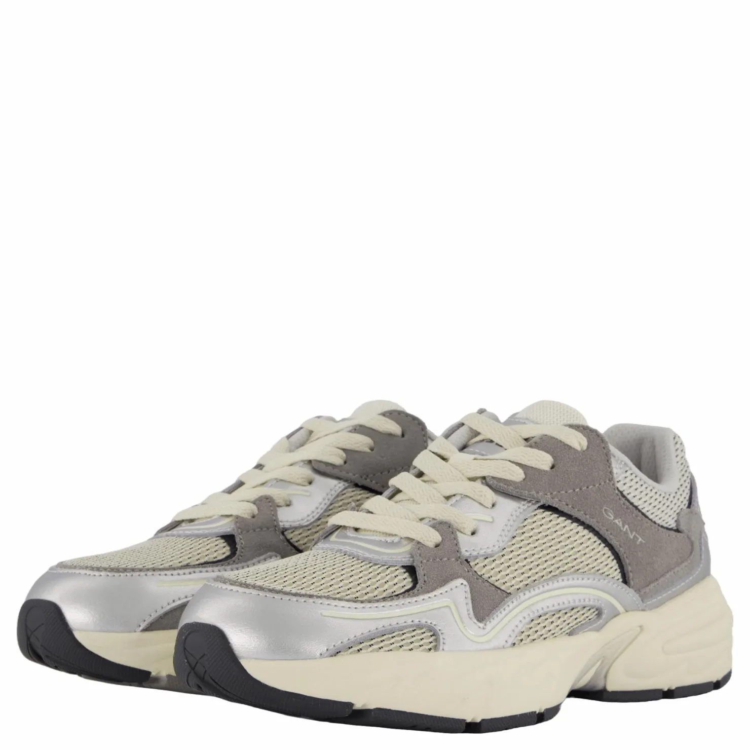 Gant Mardii Sneaker Silver Gray Vit och Grå Discount