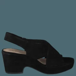 Clarks Maritsa Lara Black Suede Svart Hot