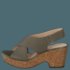Clarks Maritsa Lara Sage Nubuck Brun