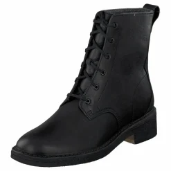 Clarks Maru Mali Black Leather Svart New