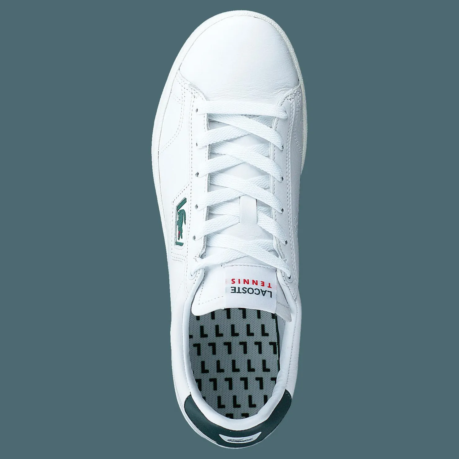 Lacoste Masters Clas 07211 Wht/dk Grn Vit Clearance