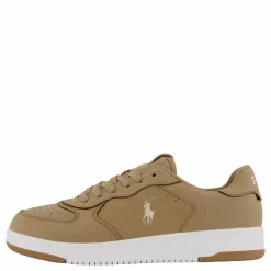 Ralph Lauren Junior Masters Court J-classic Khaki Super Suede/cr Beige Hot
