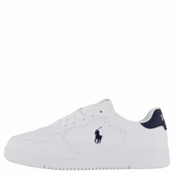 Ralph Lauren Junior Masters Court J-white / Navy Tumbled Vit Best