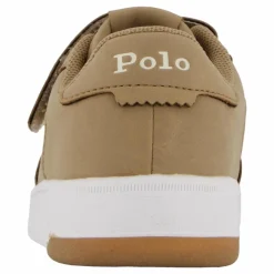 Ralph Lauren Junior Masters Court Ps C-khaki Super Suede/cream Pp Beige Hot