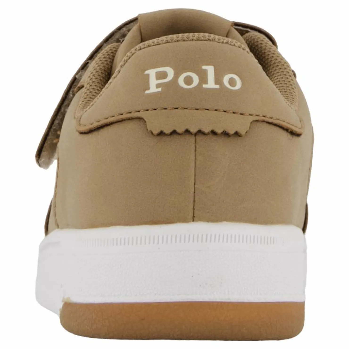 Ralph Lauren Junior Masters Court Ps C-khaki Super Suede/cream Pp Beige Hot