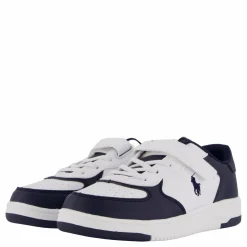 Ralph Lauren Junior Masters Court Ps C-white Tumbled/navy Flerfärgad Hot