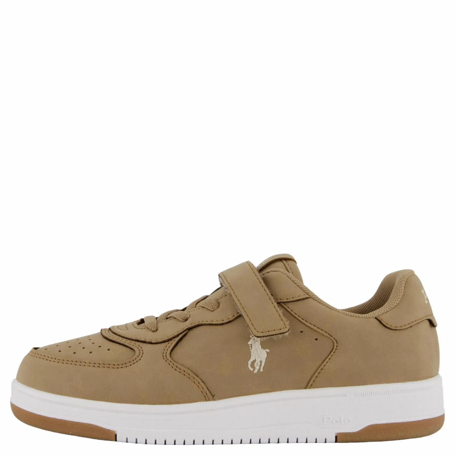 Ralph Lauren Junior Masters Court Ps T-khaki Super Suede / Cream Pp Beige Clearance