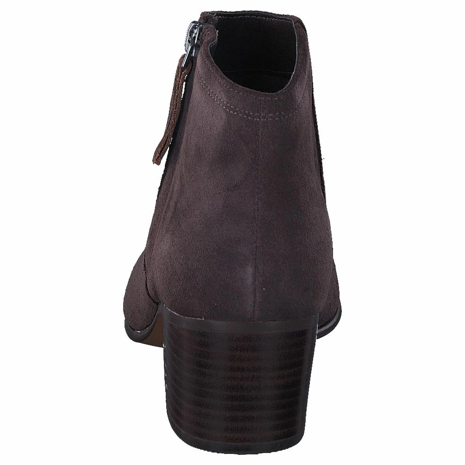 Clarks Maypearl Alice Dark Brown Suede Svart Clearance