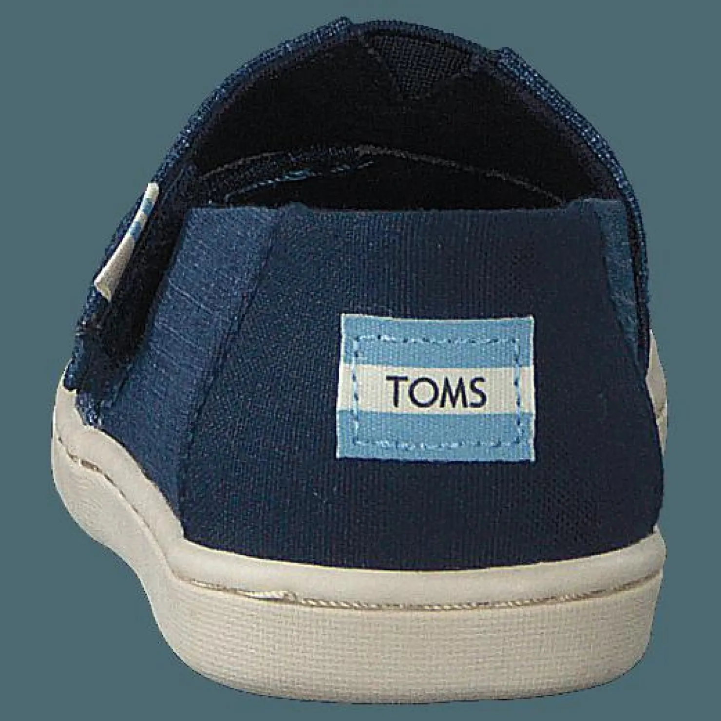 Toms Mblu Croshatch Linen Tn Alpr E Blue Turkos och Blå Best