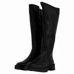 Steve Madden Medellyn High Boots Black Leather Svart