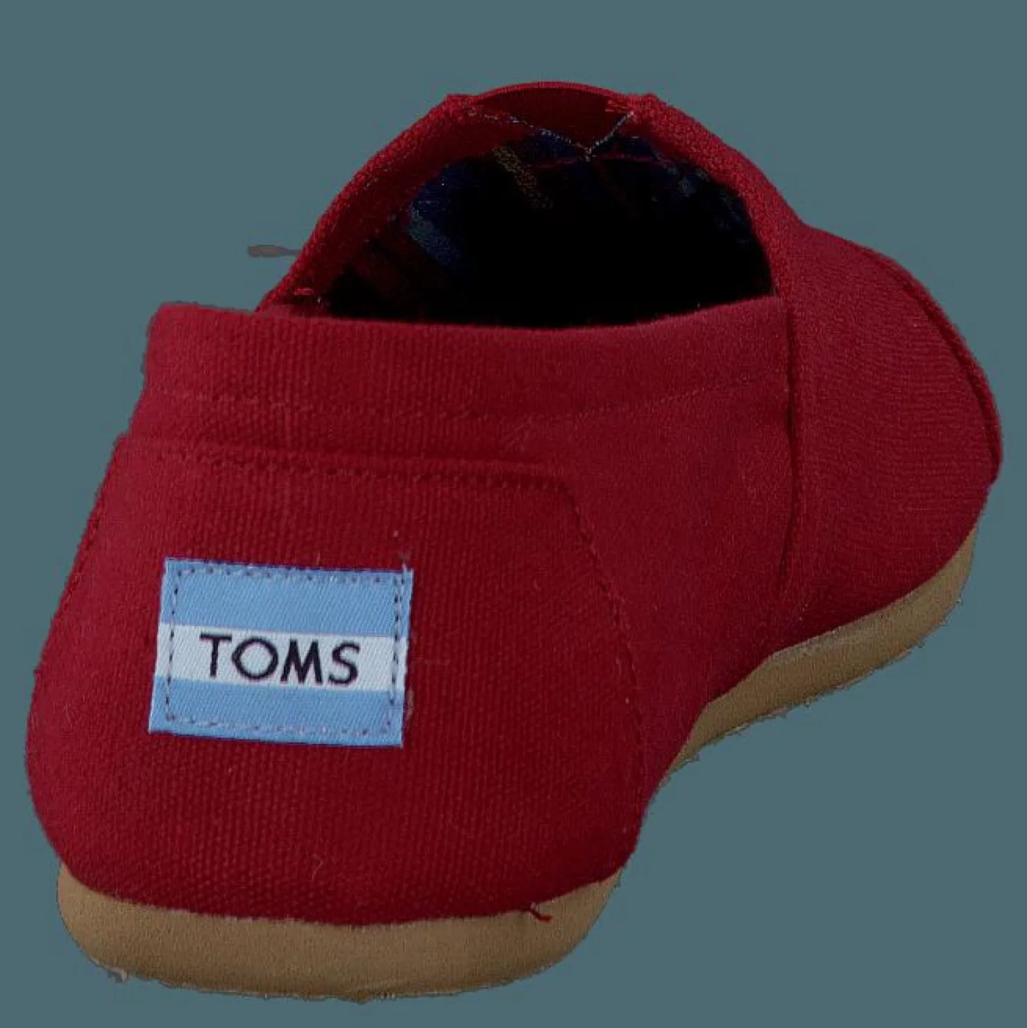 Toms Men's Classics Red Canvas Röd Online