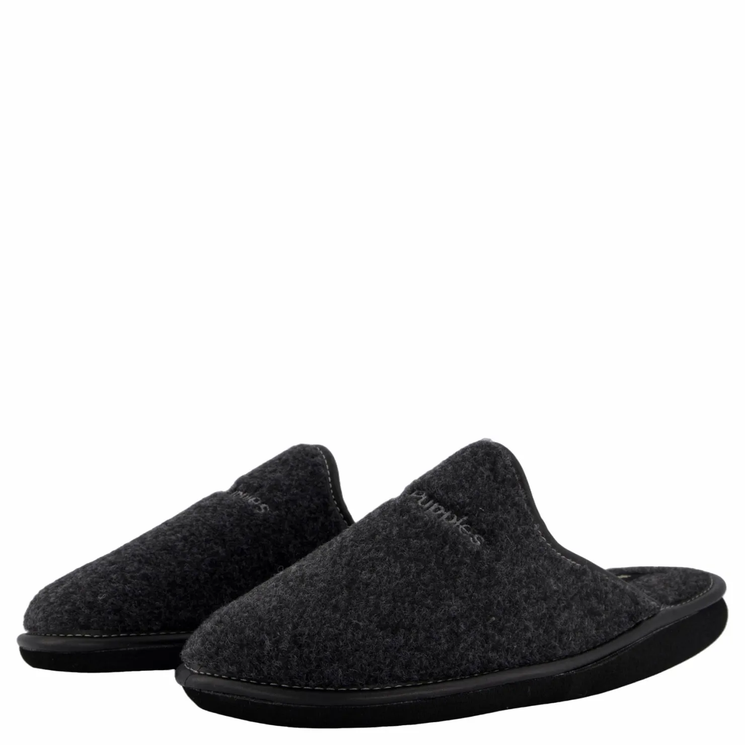 Hush Puppies Men's Manuel Antracit Svart New