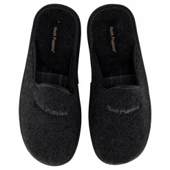 Hush Puppies Men's Manuel Antracit Svart New