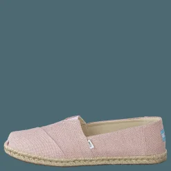 Toms Metallic Woven Rope Chalky Pink Röd, Lila och Beige Hot