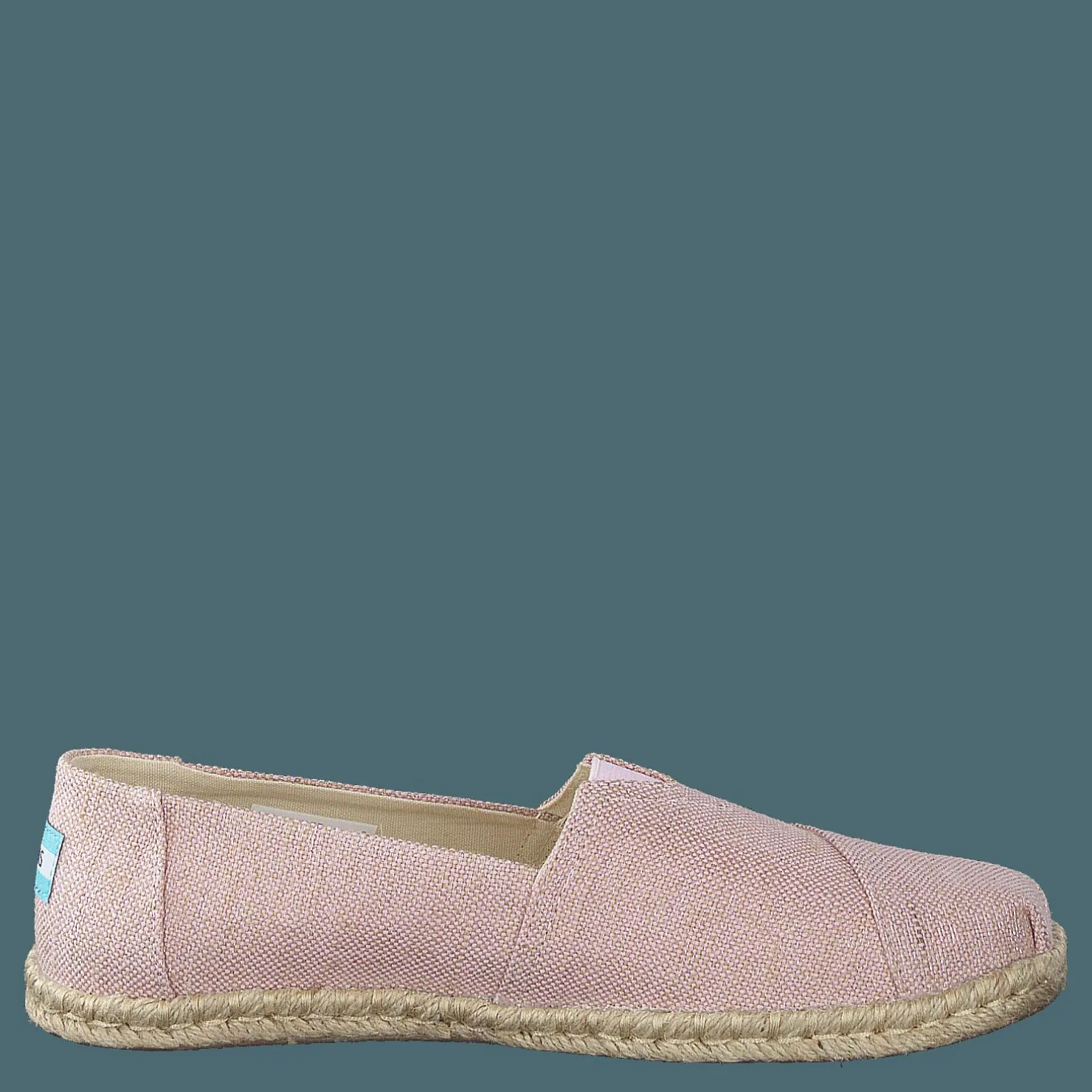 Toms Metallic Woven Rope Chalky Pink Röd, Lila och Beige Hot
