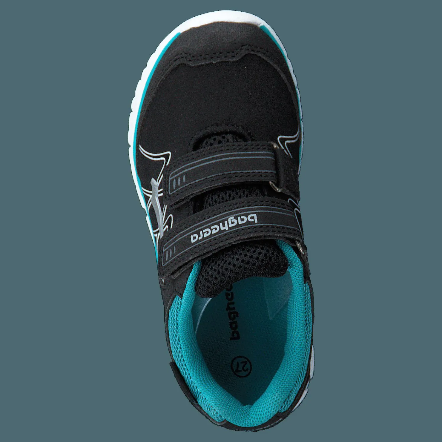 Bagheera Micro Black/turquoise Svart Online