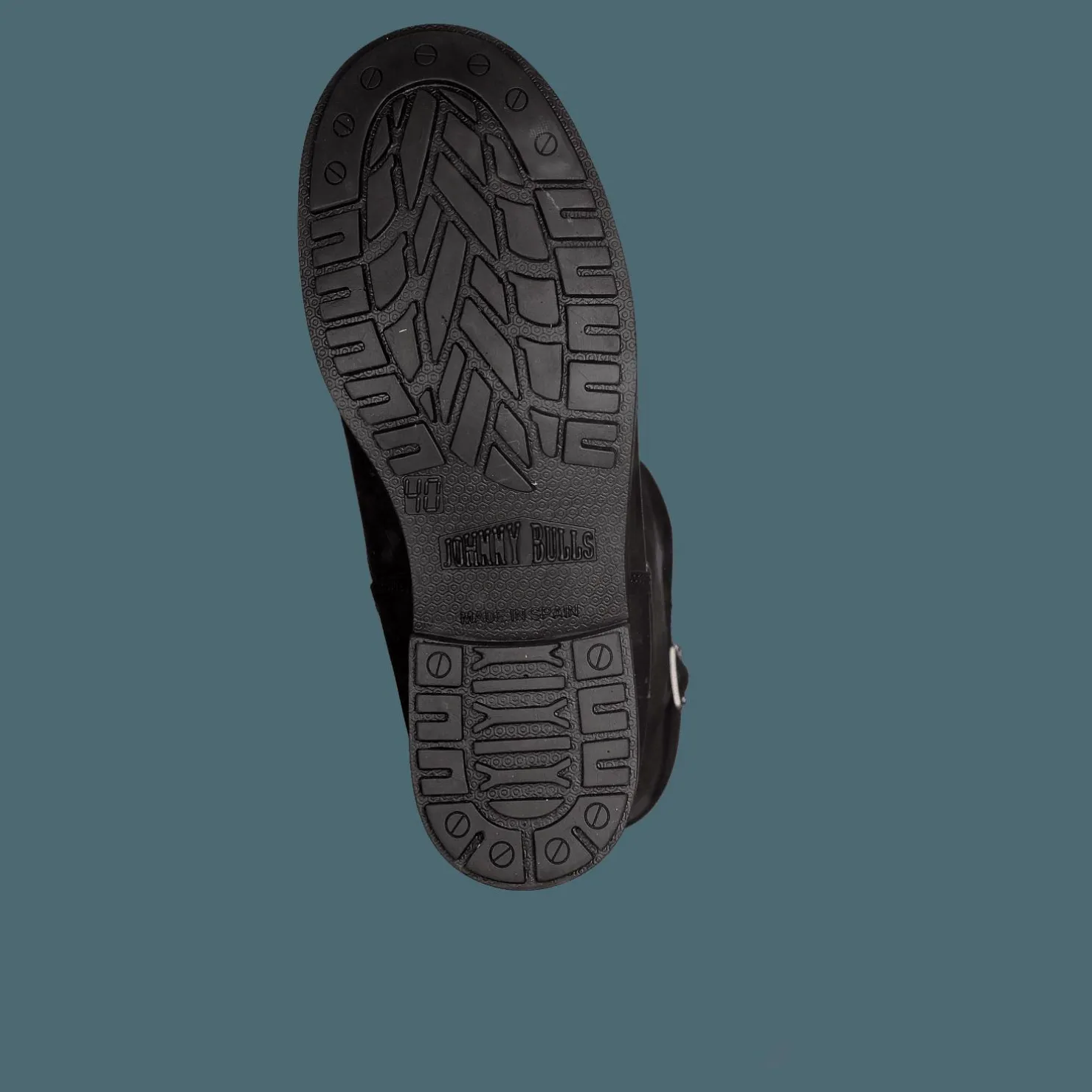 Johnny Bulls Mid Boot Warm lining Black/Silver Svart Online