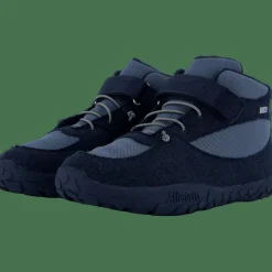 Affenzahn Mid Boot Wool Dreamer Creek Blue Discount
