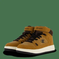 Champion Mid Cut Shoe Rebound Mid Winte Yellow Cream Brun Best
