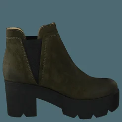 Johnny Bulls Mid Platform Boot Green Brun Outlet