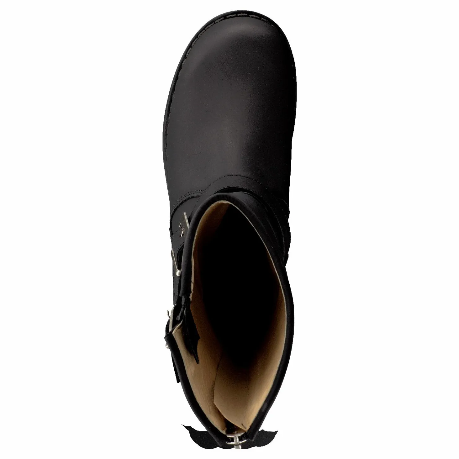 Johnny Bulls Mid Zip Back Black/Silver Svart Outlet