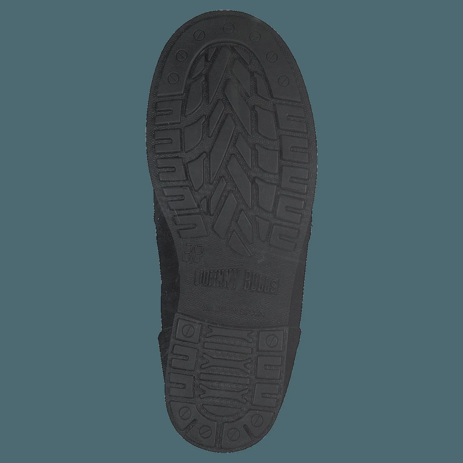 Johnny Bulls Mid Zip Boot Warm Lining Black/shiny Silver Svart och Silver Best