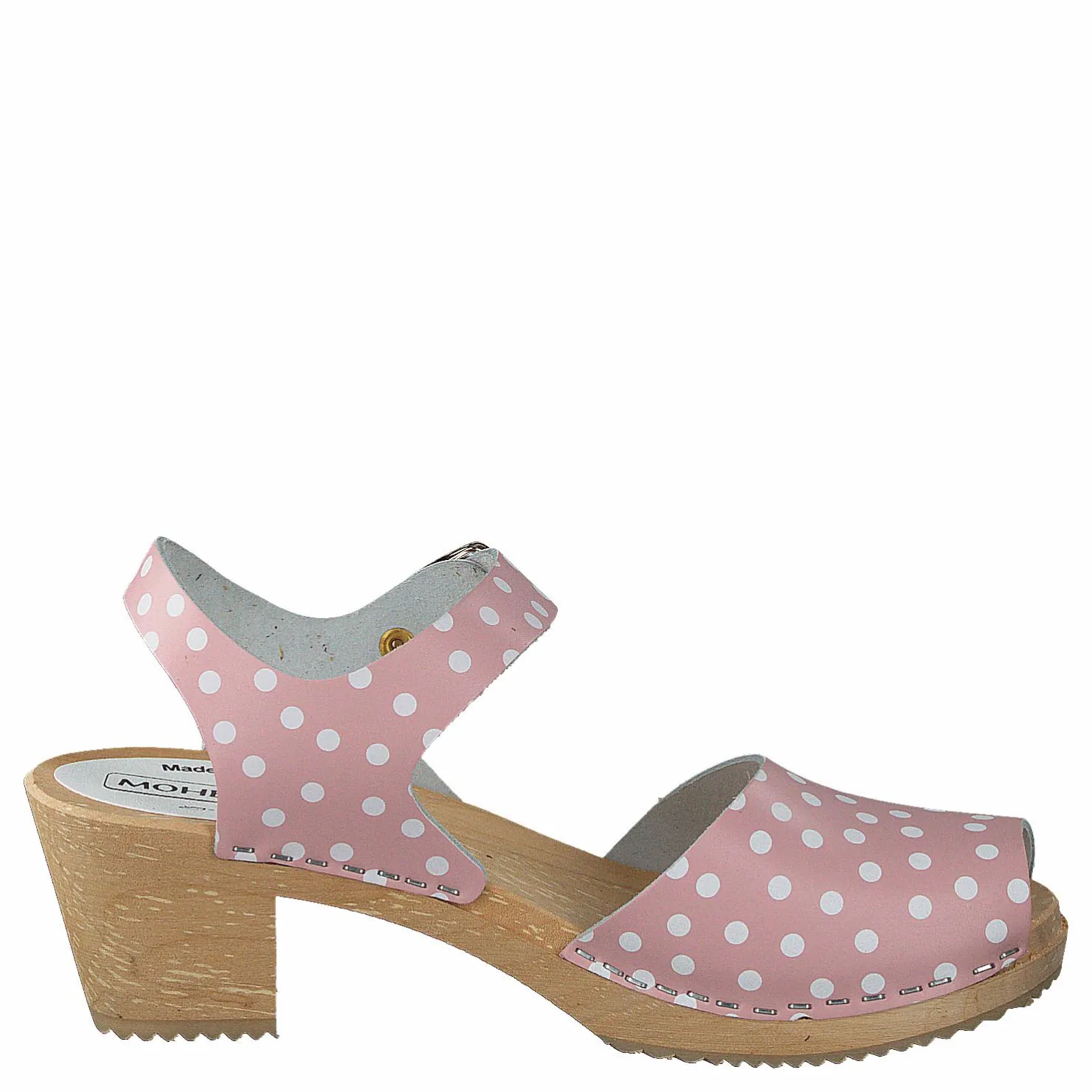 Mohedatoffeln Moa Pink Dots Grå, Brun och Rosa Sale
