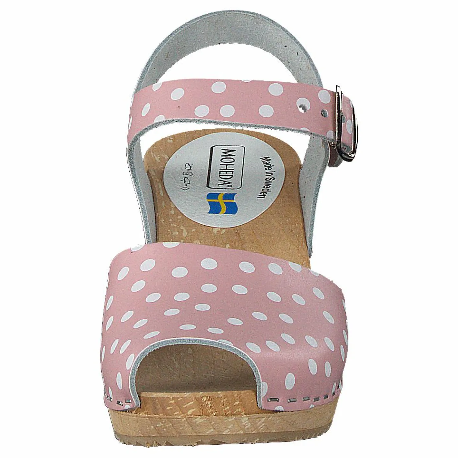 Mohedatoffeln Moa Pink Dots Grå, Brun och Rosa Sale