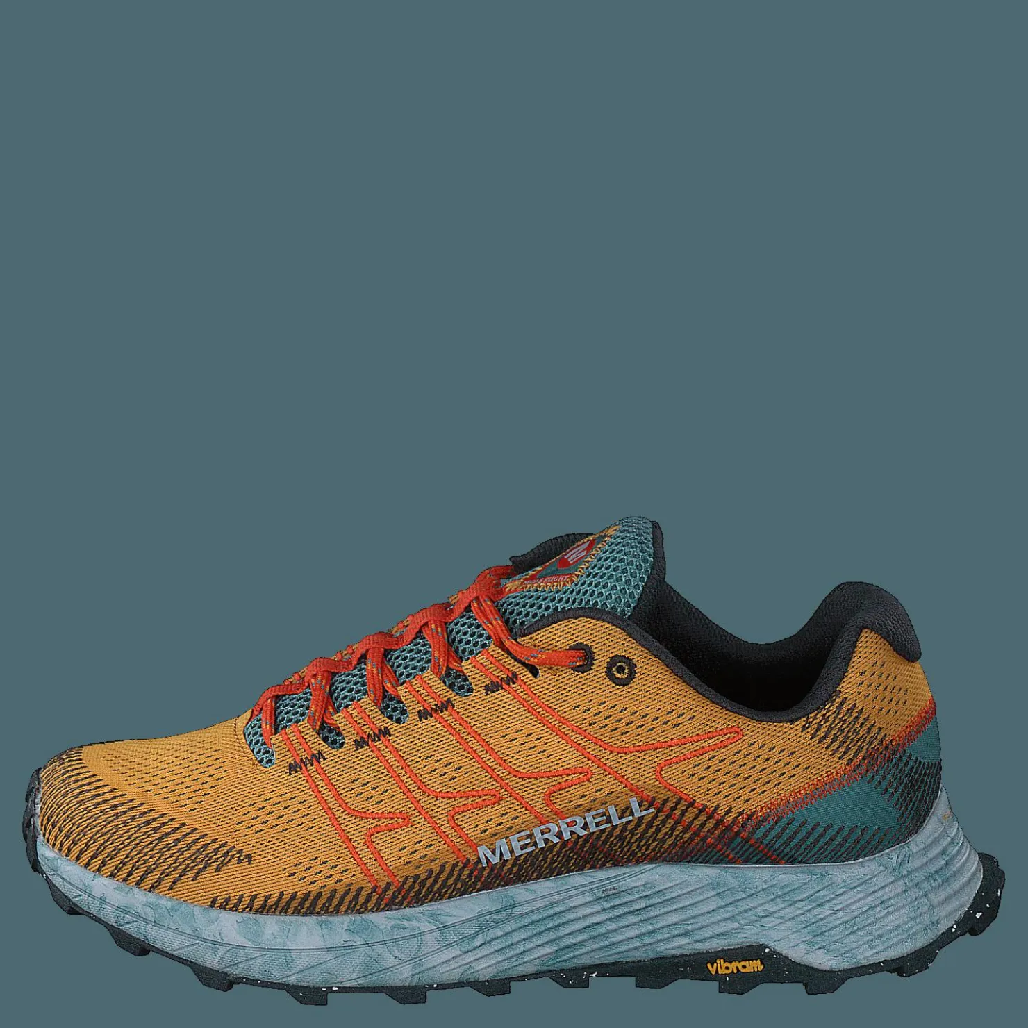 Merrell Moab Flight Poppy Brun, Orange och Turkos New