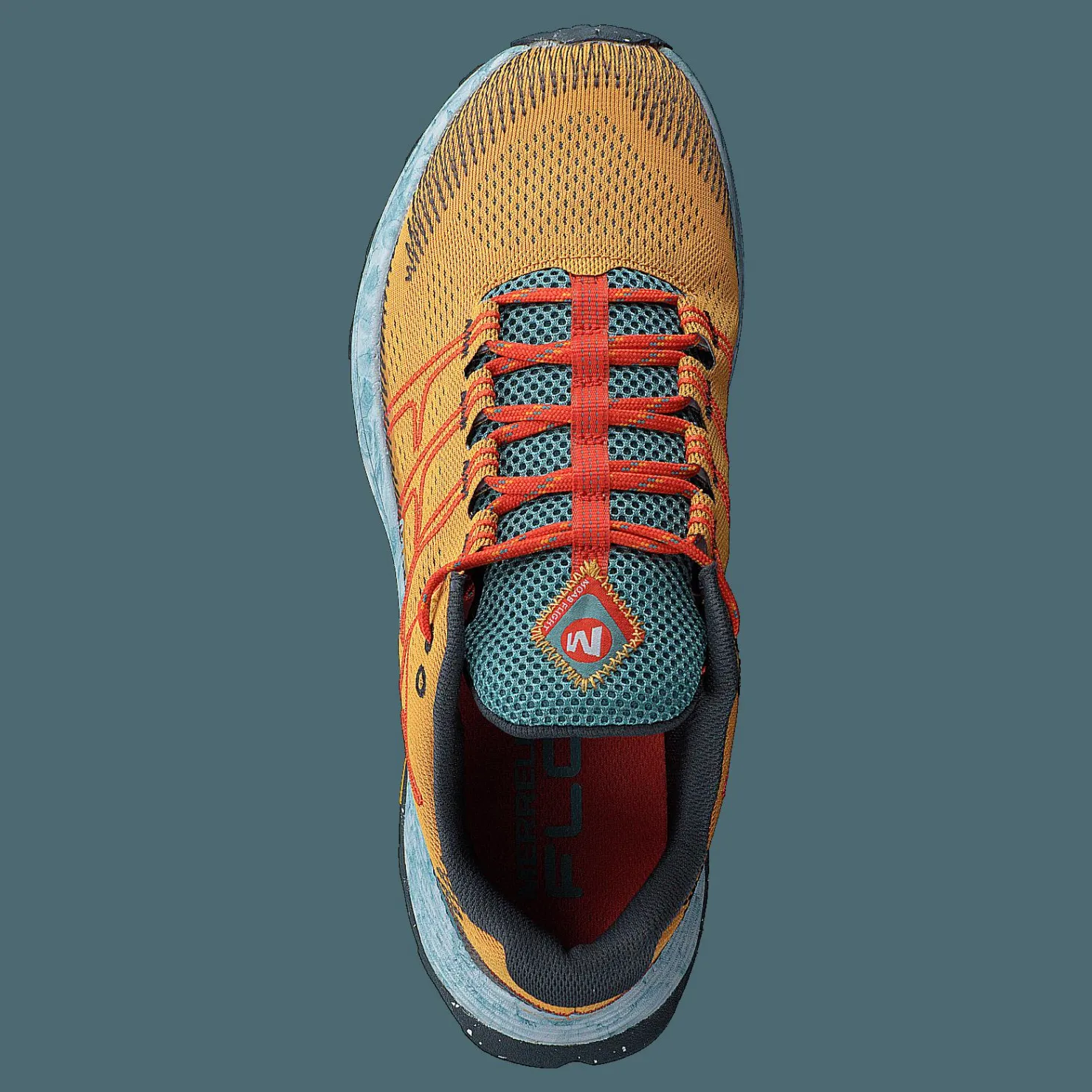 Merrell Moab Flight Poppy Brun, Orange och Turkos New